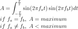 Orthogonality and Fourier Transform