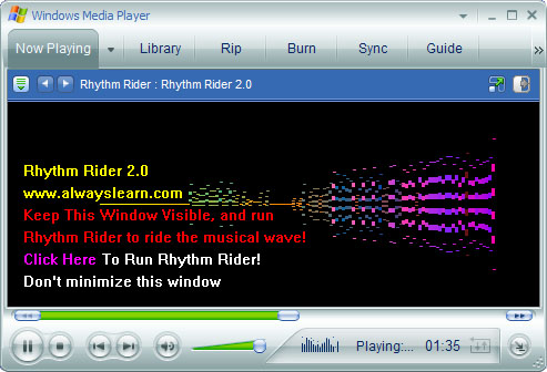 RhythmRider! Logo